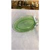 Image 2 : LOT OF MINT AND GREEN GLASS