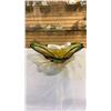 Image 2 : GREEN ART GLASS CHALET BOWL
