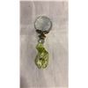 Image 2 : ART GLASS MAGNIFYING GLASS, CARNIVAL GLASS BOWL AND CAST BUDDAH