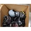 Image 2 : BOX OF ASSORTED SPORTS HELMETS