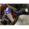 Image 2 : BOX OF ASSORTED SPORT RAQUETS, ROLLERBLADES, PING PONG PADDLES, ETC