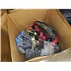 Image 1 : BOX OF ASSORTED TOOLS, GARDIAN FALL PROTECTION HARNESS, ETC