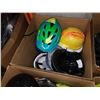 Image 2 : 2 BOXES OF ASSORTED HELMETS AND HARDHATS