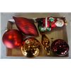 Image 2 : 3 BOXES OF VINTAGE CHRISTMAS DECOR AND ORNAMENTS