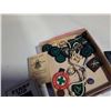 Image 2 : TRAY OF 1950s GIRL GUIDE BADGES, BOOK, WHISTLE