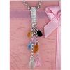 Image 1 : 14KW Gold 2.20ct Multi Gemstone/Diamond Pendan