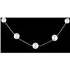 Image 1 : 14KW Gold Feminine Pearl Necklace