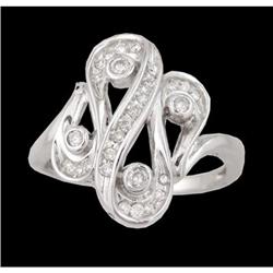 Beautiful Fashion .25ct. Diamond Ring