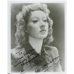 Greer Garson Signed Photo 