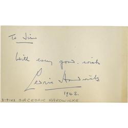 Sir Cedric Hardwicke and Virginia Bruce 