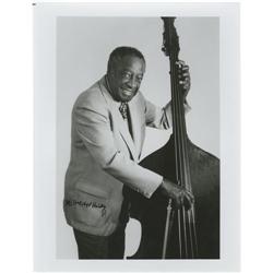 Milt Hinton Signed Photo 