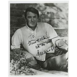 Gregory Peck Signed Photo 