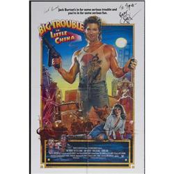 Kurt Russell and Dennis Dun Signed Poster 