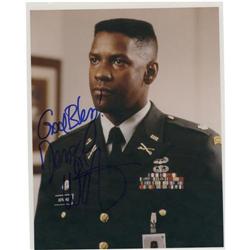 Denzel Washington Signed Photo 
