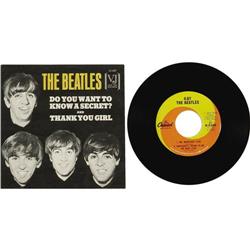 Beatles Picture Sleeve and EP Group of 2. "Do Yo 