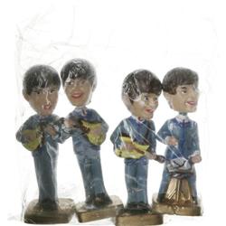 Beatles Mini Bobbin Head Figures Still Sealed (U 