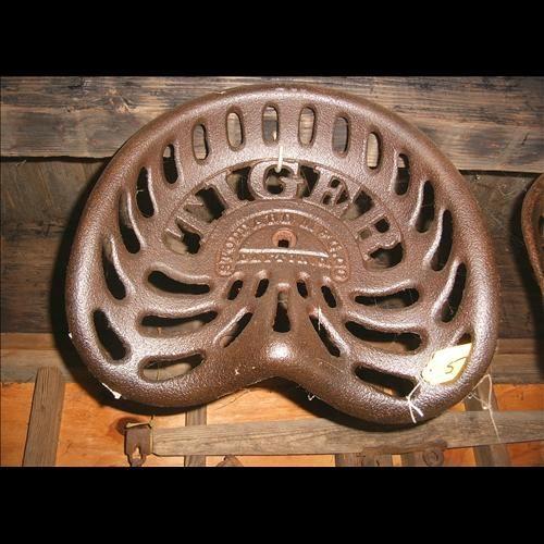 Stoddard Cast Iron Tractor Seat Tiger Stoddard Cast Iron Tractor Seat