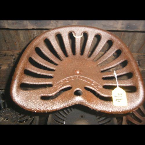 Cast Iron Tractor Seat McCormick Cast Iron Tractor Seat