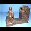 Image 2 : Bronze Artillery Mechanical Bank Excellent Condition. May 31st 1892 Patent Date.  Has the coin Trap.