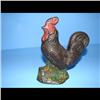 Image 1 : Rooster Cast Iron Mechanical Bank Excellent Condition. Weight 1 1/2 lbs.