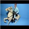 Image 1 : Lone Ranger Figure & Horse Silver Very good condition.  Lone Ranger is missing his hat.