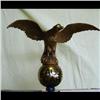 Image 2 : Store Display Rotating postcard Holder w/Eagle Tall 74" Rotating Floor Standing Post Card Display Ra