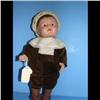 Image 1 : Composition Boy Doll Unmarked composition doll 1930's.  good condition.  Weight 1/1/2lbs. 14" tall d