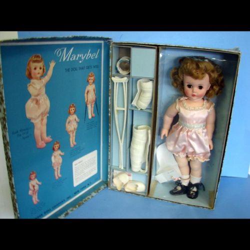 Madame Alexander Marybel The Doll That Gets Well Original Suitcase and