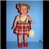 Image 1 : Wind-Up Walking Celluloid & Tin doll Unusual Wind-Up Walking Celluloid & Tin doll.  Very good  condi