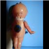 Image 2 : Celluloid Rose O'Neil Kewpie 3 1/2" Rose O'Neil Kewpie with Label.  Very good condition.