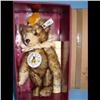 Image 1 : Steiff Teddy Bear Clown Mohair Jointed, Stuffed with excelsior.  Original Packing Box, No. 010523 Ea