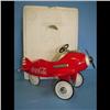 Image 1 : Pursuit Plane Red Pedal Car Signed Ken Kovach coca Cola Original Box #06 & PS .  12" x 6" high.  Wei