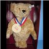 Image 1 : Steiff Sam Teddy Bear Premier Edition Steiff Sam Teddy Bear #28 Ear Tag #420047 Premier Edition 93/9