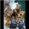 Image 1 : 7 Boyd's Bears & 2 Beany Bears Group of 7 Boyd's Bears  Measuring 6" to 10".  Plus 2 Beany Bears mea