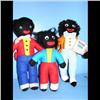 Image 1 : 3 Golliwogs Group of three Golliwogs