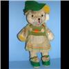 Image 1 : Teddy Bear Dressed 16" Bear in a German Mountain Climber Outfit.  Slightly soiled.  16" tall.  weigh