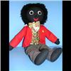 Image 1 : Goliwog Golly dressed in red jacket and tweed pants.  Very good condition. 21" tall.  Weight 1 1/4 l