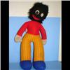 Image 1 : Early Golliwog with Voice Box Early Golly with a voice box minor damage  one eye missing.  Burank To