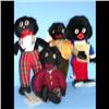 Image 1 : Group of 4 Golliwogs Grop of 4 Golly's one 13" Jolly Golly 148 of 500 Origin. Tag, one 15" Leven-Rep