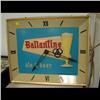 Image 1 : Ballantyne Beer Clock 16x13, lights.  d