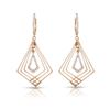 Image 1 : Natural 0.29 CTW Diamond Earrings 14K Rose Gold - REF-67K5R