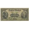 Image 1 : Bank of Montreal $10.00 1923 aVG