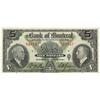 Image 1 : Bank of Montreal $5.00 1935 abt EF