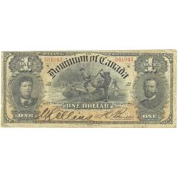 Dominion of Canada $1 DC-13c 1898