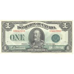 Dominion of Canada $1 DC-25j 1923