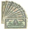 Image 1 : Lot of 11 x $1 BC-21d 1937 note