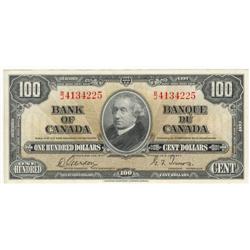 Bank of Canada $100 BC-27b AU