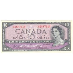 Bank of Canada $10.00 1954 Devil's