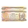 Image 1 : Bank of Canada $100.00 1975 AJH (2)