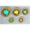 Image 2 : 1999 Gold Maple Leaf Hologram set